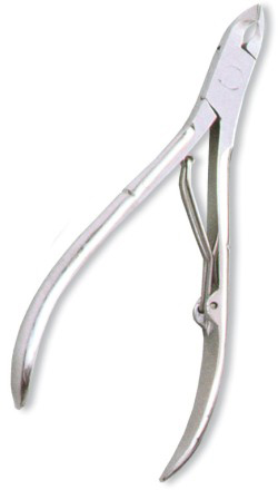 Cuticle Nipper, Single Spring. Mirror Finish.