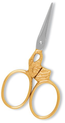 Fancy Scissor. Half Gold