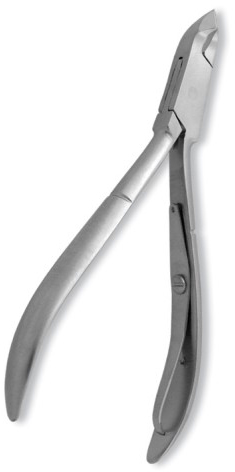 Cuticle Nipper, Single Spring. Mirror Finish.